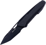 Real Steel Bullet Framelock Black G10 & Titanium Folding CPM-S35VN Pocket Knife 5221B