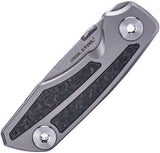 Real Steel Delta 2600 Framelock Titanium & Carbon Fiber Folding S35VN Pocket Knife 7101CF