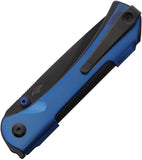 Real Steel Sylph Linerlock Blue Stainless Folding Nitro-V Pocket Knife 7141BB