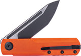 Real Steel G-Tanto Slip Joint Orange G10 Folding Nitro-V Pocket Knife 7801OB