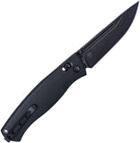 Real Steel Pathfinder FFG Blackout G10 Folding 14C28N Drop Point Pocket Knife 7851BB