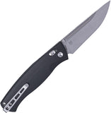 Real Steel Pathfinder FFG Black G10 Folding 14C28N Drop Point Pocket Knife 7851BS