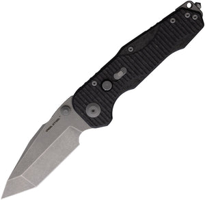 Real Steel Evolution Button Framelock Carbon Fiber & Titanium Folding S35VN Tanto Knife 9914