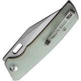 SENCUT GlideStrike Linerlock Jade G10 Folding 9Cr18MoV Pocket Knife 230182