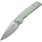 SENCUT GlideStrike Linerlock Jade G10 Folding 9Cr18MoV Pocket Knife 230182