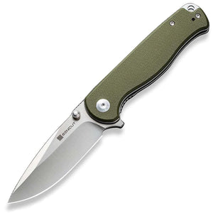 SENCUT Errant Linerlock OD Green G10 Folding 9Cr18MoV Pocket Knife 23054B2
