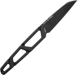 SENCUT Texo Black Stonewashed 9Cr18MoV Reverse Tanto Fixed Blade Knife 230951