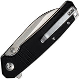 SENCUT Awassi Linerlock Black G10 Folding 9Cr18MoV Pocket Knife 240651