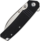 SENCUT Awassi Linerlock Black G10 Folding 9Cr18MoV Pocket Knife 240651