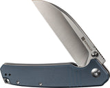 SENCUT Awassi Linerlock Blue G10 Folding 9Cr18MoV Pocket Knife 240652