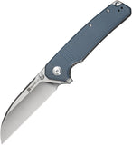 SENCUT Awassi Linerlock Blue G10 Folding 9Cr18MoV Pocket Knife 240652