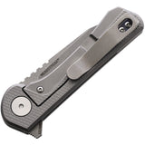 Sharps Bros. Meanstreak Framelock Titanium Folding MagnaCut Pocket Knife KF02