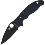 Spyderco Manix 2 Salt Ball Bearing Lock Black G10 Folding MagnaCut Pocket Knife 101GMCBKP2