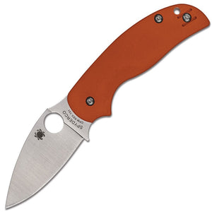 Spyderco Sage 5 Compression Lock Burnt Orange G10 Folding CPM-REX 121 Pocket Knife 123GBORP