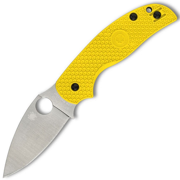 Spyderco Sage 5 Lightweight Salt Compression Lock Yellow FRN Folding MagnaCut Knife 123PYL