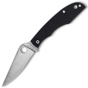 Spyderco Grasshopper Slip Joint Black G10 Folding 12C27 Pocket Knife 138GBKP