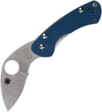 Spyderco Balance R.I.L. Framelock Sprint Run Cobalt Blue G10 & Stainless Folding CPM-SPY27 Knife 141GPCBL