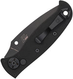 Spyderco Automatic Autonomy 2 Knife Button Lock Black G10 LC200N Blade 165GPBBK2