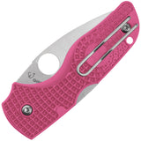 Spyderco Lil' Native Lockback Pink FRN Folding CTS-BD1N Pocket Knife 230PPN