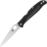 Spyderco Charisma Lightweight Lockback Black FRN Folding CTS-BD1N Pocket Knife 259PBK