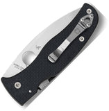 Spyderco Bodacious Compression Lock Sprint Run Carbon Fiber Folding CPM-S90V Knife 263CFP90V