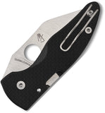Spyderco MicroJimbo Compression Lock Sprint Run Carbon Fiber Folding CPM-S90V Knife 264CFP