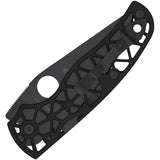 Spyderco Edgerati Compression Lock Black Aluminum Folding CPM-S30V Pocket Knife 266BKALBKP