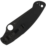 Spyderco Military 2 Compression Lock Blackout G10 Folding Serrated S30V Pocket Knife 36GSBK2