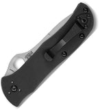 Spyderco Starmate Linerlock Sprint Run Black G10 Folding CPM-20CV Pocket Knife 55G20CVP