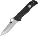 Spyderco Starmate Linerlock Sprint Run Black G10 Folding CPM-20CV Pocket Knife 55G20CVP