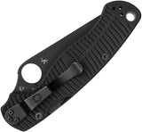 Spyderco Para Military 2 Salt Black G10 Folding MagnaCut Pocket Knife 81GMCBKP2