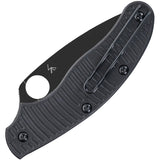 Spyderco UK Pen Salt Slip Joint Black G10 Folding CPM-MagnaCut Pocket Knife 94GMCBKP