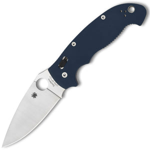 Spyderco Manix 2 XL Ball Bearing Cobalt Blue G10 Folding CPM-SPY27 Pocket Knife 95GPCBL2