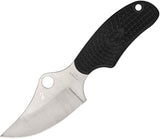 Spyderco Stainless Fixed Blade Self Defense Black ARK Always Ready Knife FB35PBK