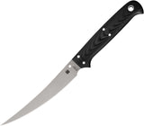 Spyderco Shelter Cove Black G10 8Cr17MoV Fixed Blade Knife w/ Sheath FB52GP