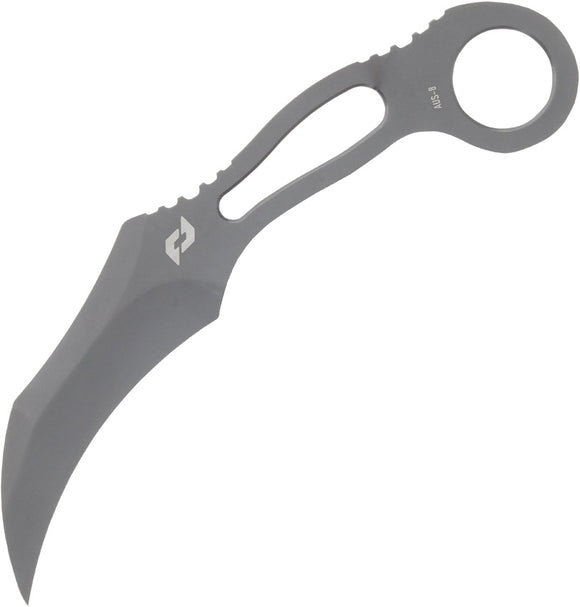 Schrade Boneyard Grey Titanium Coated AUS-8 Stainless Fixed Blade Knife 1182503