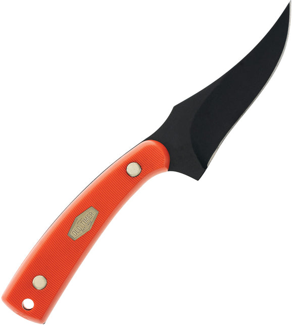 Schrade Old Timer Sharpfinger Orange Delrin Stainless Fixed Blade Knife P1188048