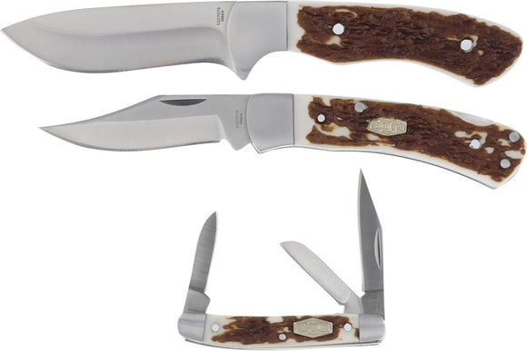 Schrade UH 2 Fixed & Folding Knife Combo Gift Set 1227079