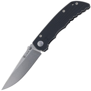 Spartan Blades Talos II Framelock Black Starburst Aluminum Folding 154CM Knife BL13BKSW