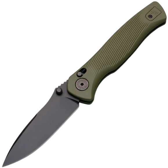 Mantis Gearhead Folding Pocket Knife Black CF Damascus Tanto Blade