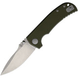 Spartan Blades Astor Green G10 Drop Point 154CM Folding Knife bl8gr