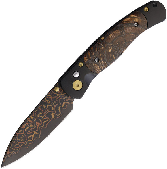 スポッテッドナイフ４０± Scout knife NR-40 steel 95X18 handle and sheath black hornbeam