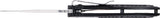 Saffire Lojo Linerlock Black FRN Folding 8Cr14MoV Pocket Knife A104402