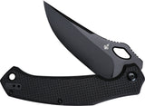 Saffire Chameleo Linerlock Black FRN Folding 8Cr14MoV Pocket Knife A105902