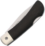 Santa Fe Stoneworks Lockback Bog Oak & Mammoth Tusk Folding Stainless Pocket Knife JS60MI
