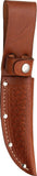 Brown Leather Sheath For Straight Fixed Blade Knife Up To 4" Blade 1133
