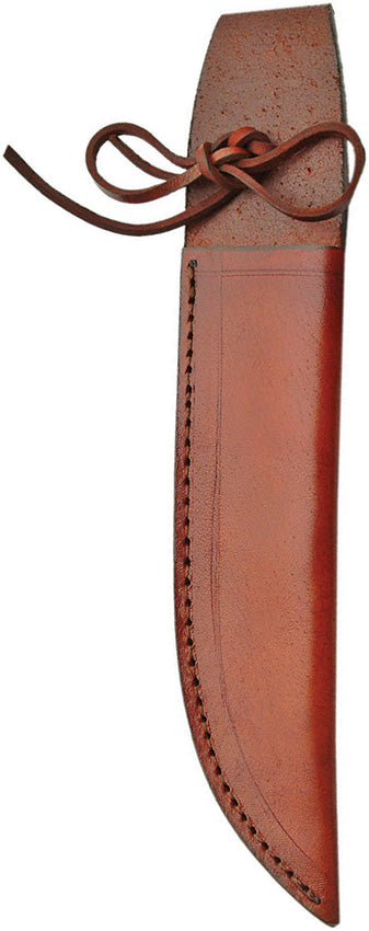 Brown Leather Sheath For Straight Fixed Blade Knife Up To 7