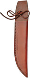 Brown Leather Sheath For Straight Fixed Blade Knife Up To 7" Blade 1159