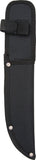 Black Fixed Blade 6" Straight Knife Sheath 264