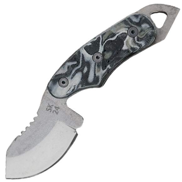 Shed Knives 2024 Resilience Camo G10 154CM Fixed Blade Knife w/ Sheath 24REOD